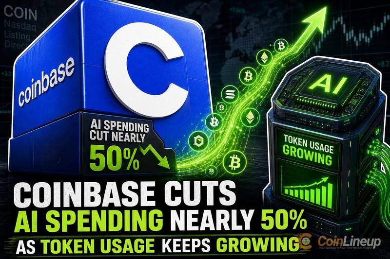 Coinbase砍半AI支出，内部Token用量却飙升