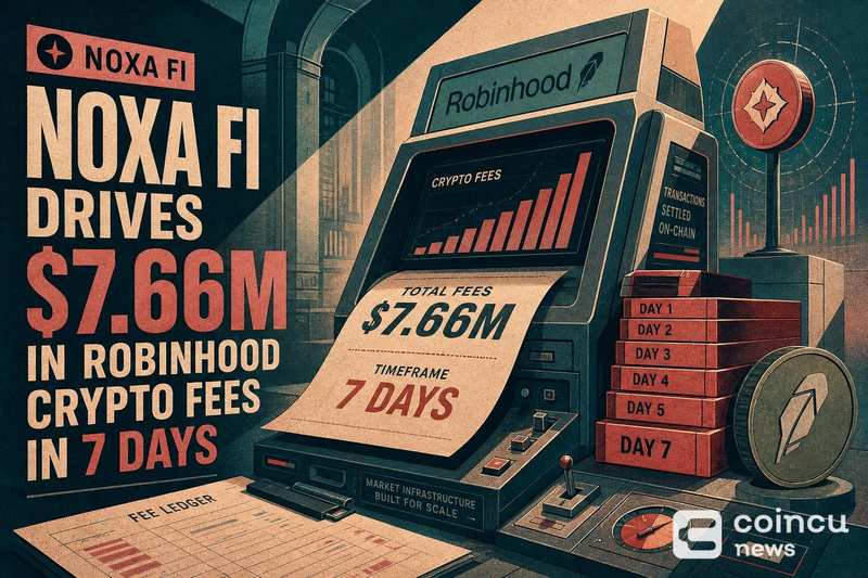 Robinhood链七日创收766万加密费用