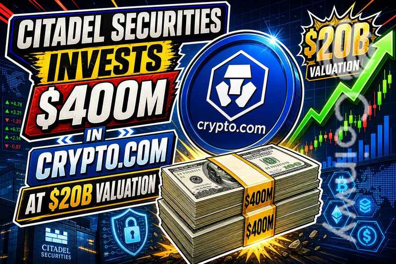 Citadel重注4亿美元押注Crypto.com