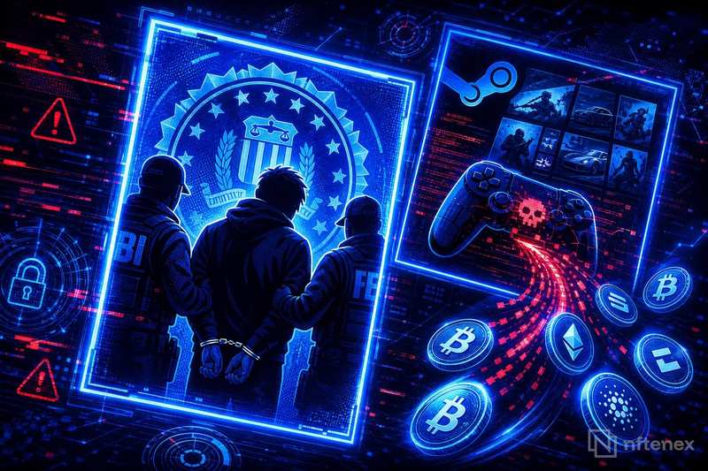 FBI破获Steam恶意软件案：22万加密货币被盗