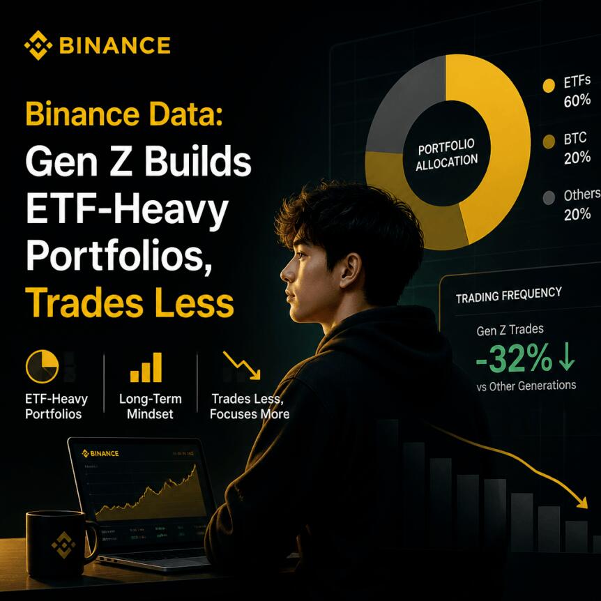 Z世代资产配置转向ETF：Binance研究揭示新趋势