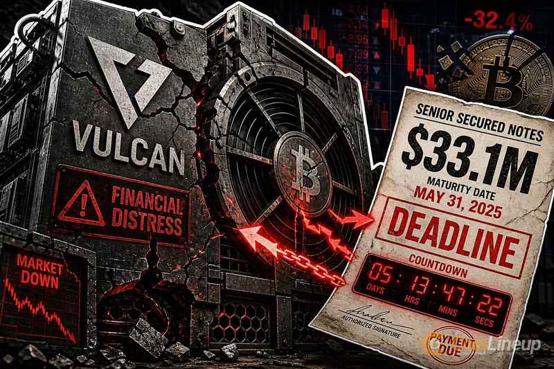 Vulcan矿企3310万票据到期逼近破产边缘