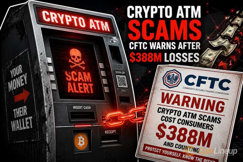 CFTC警告：加密货币ATM成诈骗新工具