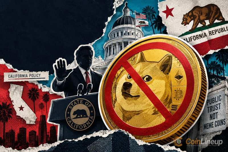 加州禁止公职人员发行模因币