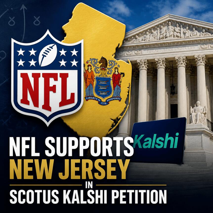 NFL支持新泽西州在最高法院对Kalshi的请愿