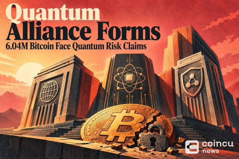 量子联盟成立，604万枚比特币面临量子风险指控